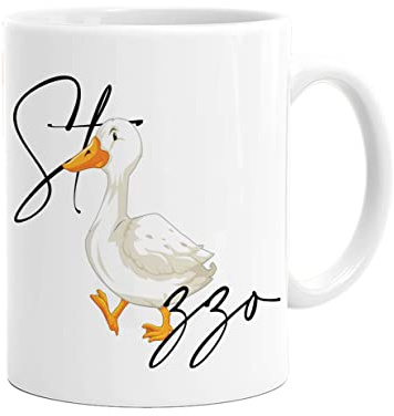 Tazza St Oca Zzo - Rebus divertente con parolaccia - Tazza Mug 11OZ - Idea regalo per tutte le occasioni. Natale, Pasqua, Compleanno, Onomastico, Laurea. Ideale per Latte, The, Infusi, Tisana