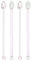 Rührer POESIA 4er-Set 20 cm rosé/weiß, 076498