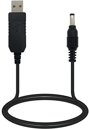 PDEEY USB Charger Cord Replacement for Alexa Echo Dot 3rd Gen, Dot 5th Generation, Dot 4th Gen Charger,(NOT for Echo 4th Gen) - 5V to 12V Set Up Charging Cable 3 FT
