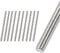 HiPicco M8 x 60mm Fully Threaded Rod & Studs, 304 Stainless Steel Right Hand Threads Rods, M8-1.25 Thread Pitch for Anchor Bolts, Clamps, Hangers and U-Bolts 10pcs