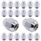 Radmuttern M12x1,5 Kegelbund SW21 Kegel 60°Alu Felgen Mutter für I30 I10 I20 I40 IX35 IX20 IX55 H1 Accent Atos Prime Coupe Elantra Genesis Getz Grand Santa FE Lantra Matrix Sonata Tucson Veloster XG