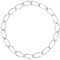 Breil Hoop Halskette aus Edelstahl in der Farbe Silber, Länge: 47 cm, TJ3522