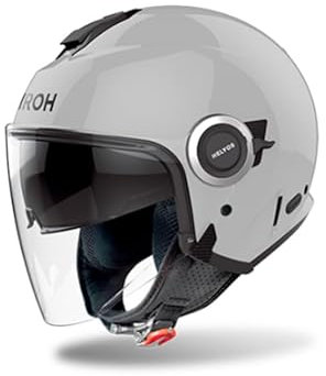 AIROH CASCO JET HELYOS COLOR CONCRETE GREY GLOSS L