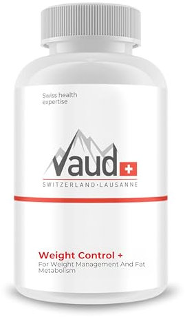 WEIGHT CONTROL – Abnehmen Schnell Fettverbrenner – Grüner Tee, Chitosan, Ananas, Opuntia & Chrom – Fettverbrenner & Appetitkontrolle – 90 Kapseln – Made in Switzerland
