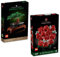 BRICK Flip Lego Flowers, set da 2 pezzi, 10281 Bonsai Albero & 10328 mazzo di rose | Collezione botanica | Icons