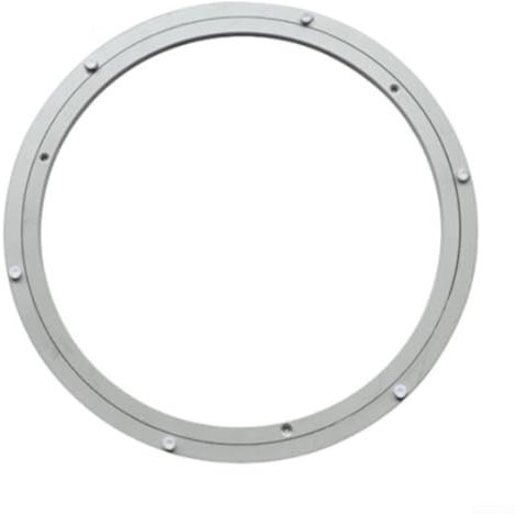 Besttoolifes Tocadiscos giratorios, de aleación de aluminio resistente, con rodamiento giratorio, mesa redonda de comedor, placa giratoria suave para un fácil acceso a platos y decoración (16