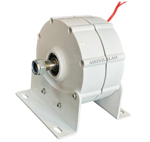 AISINILALAO 12v,10000W Alternatore a Basso RPM Magnete Permanente Turbina a Terre Rare, 3 Fasi Gearlessermanent Generatore Magnetico AC Alt Pernators per turbina eolica