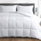 HomeSmart Gewichtsdecke für Queen-Size-Betten, 5 x flauschigere Füllung als normale Queen-Size-Gewichtsdecken, beschwerte Steppdecke, 9 kg, 223,5 x 233,7 cm, Weiß