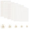 2640 Pcs Self Adhesive Assorted Size Pearls - Stick On Pearls & Gems for Crafts, Face, Eye & Hair