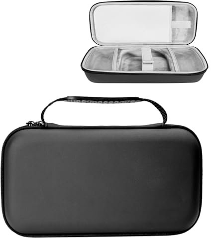 Carrying Case for Mac Mini M4 Chip (2024) / Mini M4 Pro, Hard Travel Case Shockproof Storage Bag Model Desktop Computer Protective Bag, Fit for Keyboard for Mouse and Accessories (Black)