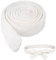 YQQYG 1 PCS White Bath Robe Belt Replacement, Towel Dressing Gown Belt, Soft Dressing Gown Cord, Robe Tie Replacement for Hotel Bathrobe Belt