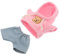TOYANDONA Bezauberndes Set Aus Kapuzenpullover Und Hose Für Bärenpuppen Niedlicher Kapuzenpullover Für Plüschpuppen Mit Jeanshose Kuscheltier Ankleideoutfit Für 20 cm Große Puppen