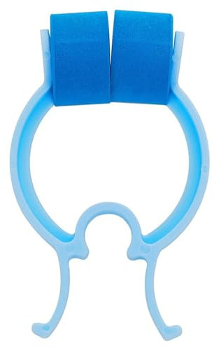 Pinze da nuoto per nuotare, pinza per naso e naso in blu, ammortizzatore