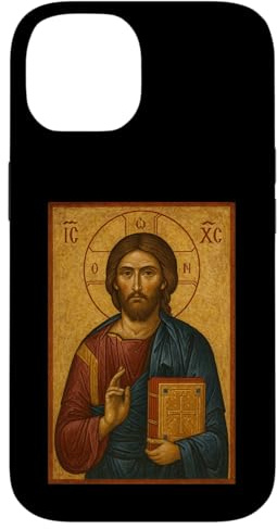 Christlich-orthodoxe Jesus Christus-Symbol Hülle für iPhone 14