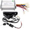 plplaaoo Elektrischer Dreiradregler Pedal -Drosselklappen -Kit 24 V 1000W gebürsteten Motor Controller mit empfindlicher Steuerung und Wärmeabteilung für Elektrofahrräder und Dreirad