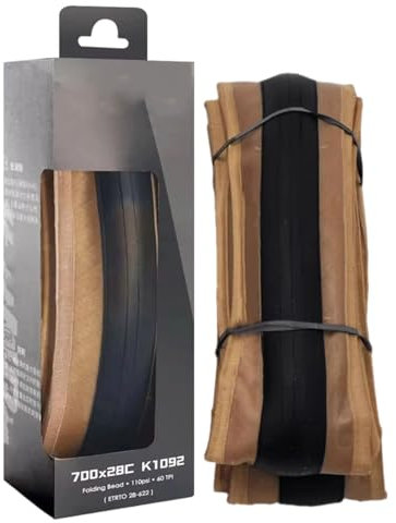 Neumáticos de Bicicleta de Carretera,Neumático para Bicicleta 700 X 28mm | Cubierta Plegable Ultra Ligera Unisex para Adultos y Adolescentes Piñón Fijo