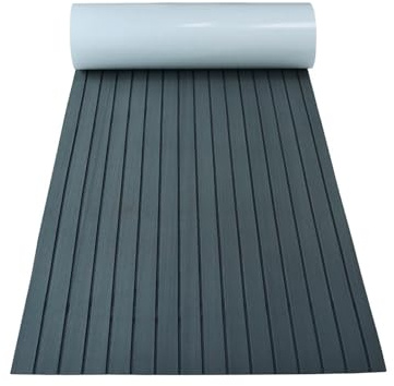 XIUsheUA Boat Flooring Mat 2.4m Boat Foam Mat Deck Sheet Marine Yacht Synthetic Teak Decking Strong Adhesive Carpet Flooring Pad EVA(Color 6)