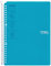 Kokuyo Campus Smart Ring Binder Notebooks, B5 Size, 60 Sheet Capacity, 26 Holes, Come with 10 Campus Loose-Leaf Paper, Perfect for Meeting, Classes and Note-Taking, Turquoise, Japan Import