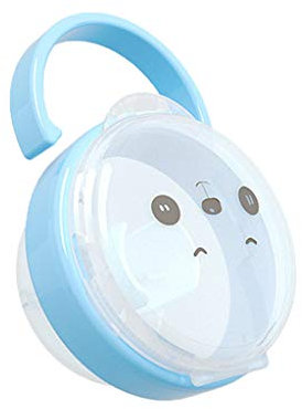 Haorw Schnullerbox Aufbewahrungs Soother Travel Box Staubdicht Tragbar