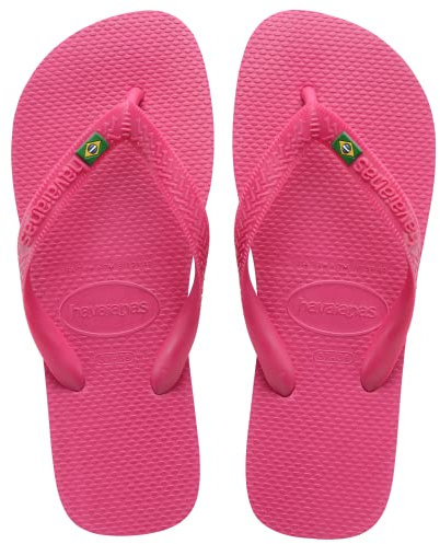 Havaianas Unisex Brasil Zehentrenner 4000032, Pink Electric,45/46 EU