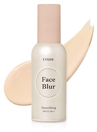 ETUDE Face Blur Smoothing SPF 33 PA ++ (21AD) | Multi-Makeup Coral Base Primer with Smoothening Effect and UV Rays Protection for a Milky Skin | Korean Makeup