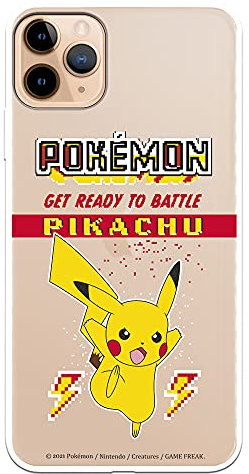 Offizielle Pokémon Pikachu Get Ready To Battle Schutzhülle für iPhone 11 Pro Max