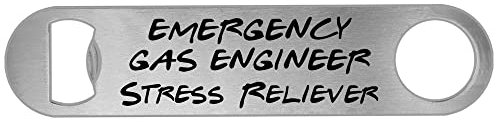 Emergency Gas Engineer Stress Reliever Beer Bottle Opener Funny Gift