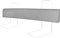 HENGMEI Bettgitter Bettschutzgitter 2x150cm Bettkantenschutz Bettgitter Höhenverstellbar Sicherheitsgeländer Bettumrandung, Leinengrau