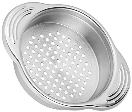 Colador de Atún para Lata, Tamiz de Acero Inoxidable para Alimentos, Tamiz de Atún, Tapa de Prensa, Escurridor de Aceite para Atún, Frijoles Salmón, Frutas Vegetales