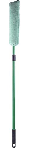 St Helens Home and Garden Telescopic 1.6m Long Handled Cleaning Brush with Microfibre Head For Wheelie Bins, Showers, Tiles