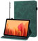 GLANDOTU Case for Samsung Galaxy Tab S6 (SM-T860/SM-T865) 10.5 inches, Folio Flip Wallet PU Leather Cover with Pen Holder for Samsung Galaxy Tab S6 Tablet Case (free Stylus Pen)- Green