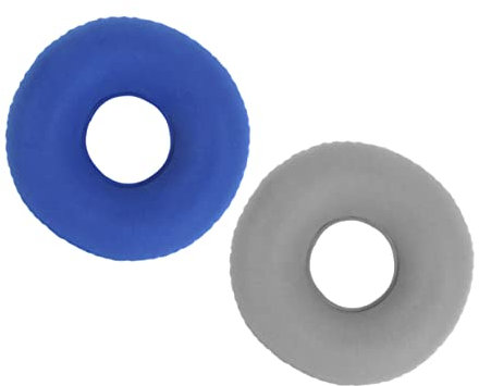 BCOATH Aufblasbares Sitzkissen 2 Stück Sitzkissen Für Patienten Und Schwangere Druckentlastend Auslaufsicher Weiches Material Leicht Zu Reinigen Kompakt Für Schreibtischstuhl Und Reisen