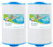 BLUEFLO Spa-Filter Ersatz für Pleatco PMA40L-F2M, Unicel 6CH-402, Master Spas Twilight X268365, X268543, Darlly 60407, PMA40L Whirlpool-Filter, 2 Stück