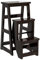 Moderner multifunktionaler Tritthocker, Bibliotheksleiter, Stuhl, Bibliotheksmöbel, klappbarer Holzhocker, Stuhl, Trittleiter für Zuhause, maximale Belastung 150 kg