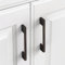 9BUILD 10 Piezas Bronce Rallado Con Aceite Tiradores Cocina Distancia del Agujero 96mm Armarios Tiradores de Muebles EU0035