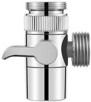 1 vanne d'inversion à trois voies, déviation extérieure de robinet, vanne de commutation à trois voies, pièces de rechange de robinet, adaptateur de robinet