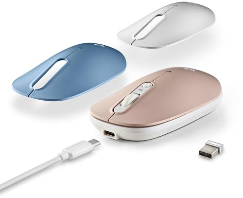 NGS Shell RB Ratón Multidispositivo Inalámbrico Bluetooth 1600 DPI Multicolor