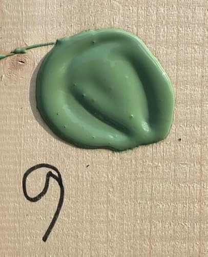 PrintGreen! Leinölfarbe - Innen-& Außenfarbe - Grasgrün ca. RAL 6021 - natürlicher Holzschutz - Made in Schweden - für Holz, Putz, Gips, Stein, Metall uvm. (1 Liter)