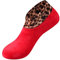 Rutschfeste Socken warm Leoparden Home Innen-Bett Winterthermo-Socken für Frauen Bunte Socken Set Noppen Für Socken Flasche