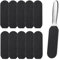 Foot Files for Hard Skin with 10 PCS Free Refill Grits Double-Sided Replacement Pads Easy Feet Scrubber for Bath Pedicure Salon,Foot Scrubber,Pedicure