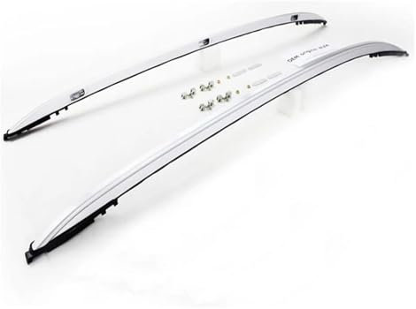Gepackträger Für Toyota Für C-HR Für CHR 2019 2020 2021 2022 2023 Dach Schiene Dach Rack Bar Schraube Befestigung Sicher Stabil Langlebig Dachgepäckträger(Silver Color)