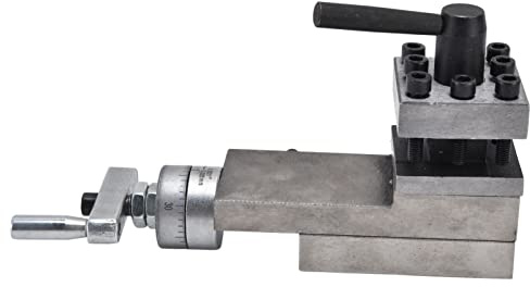 Dioche Utensile a 2 Vie con Morsa a Montante Utensile per Tornio a 2 Vie - HT250 Ferro Grigio, Design per Torni 0618, 7 X 10 Pollici, 12 Pollici, 14