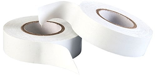 GOCABLETIES - Isolierband Weiß - 19 mm x 20 m - strapazierfähiges, selbstklebendes Isolierband - zum Schutz, Bündeln und Reparieren von Kabeln - 2 Rollen