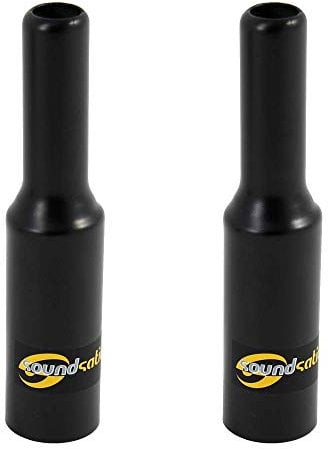 2x Soundsation SSPAD-10 Speaker stand adaptor from 35mm to 25mm Top Hat Convertor