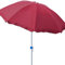 FineHome D&S Vertriebs Parasol de plage inclinable en polyester avec protection UV Rouge Ø 2 m