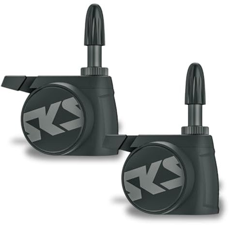 SKS GERMANY Unisex – Erwachsene AIRSPY AV DV Reifendruckkontrollsystem, Schwarz, 60.5 x 0.1 x 0.1 cm