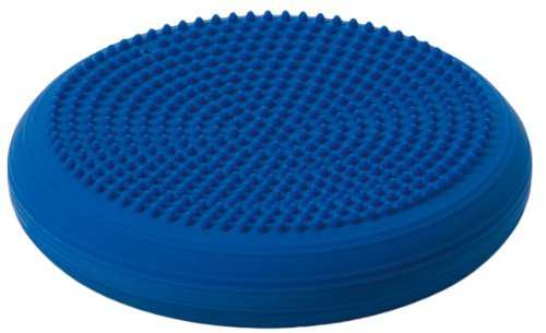 Togu Balancekissen Dynair Ballkissen Senso 36 cm, Sitzkissen mit Noppen (blau)