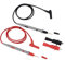 Kit di puntali per tester per sonda a multimetro da 2 pezzi Kit di puntali placcati in oro 1000V 20A con pinza a coccodrillo