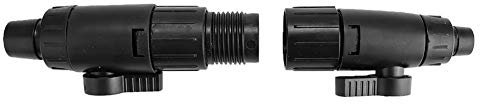 Garosa Aquariumschlauchventil, Aquarium Wasserdurchflussregelventil Schnellverschluss für Fischtanks(12 to 16mm)
