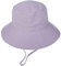 Malaxlx Unisex Kleinkind Sonnenhut Lila Fischerhut Kinder Sommerhut Breiter Krempe Strandhut für 2-6 Jahre Mädchen Jungen